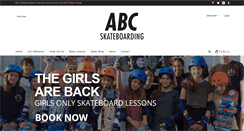 Desktop Screenshot of abcskateboarding.co.uk